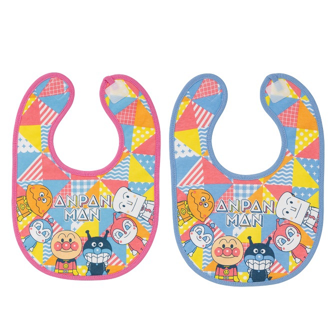 アンパンマン　スタイセット アンパンマンスタイ 2P 2枚組 入園準備 : RIO SHOP 莉緒小舗