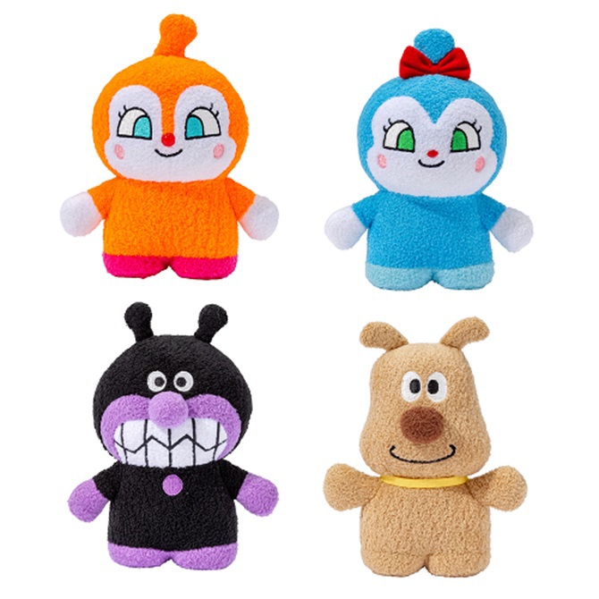 ぷくたっち ぬいぐるみ アンパンマンミュージアム 3点セット 新品